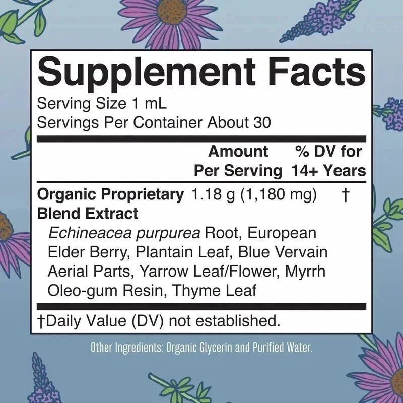 Mary Ruth’s Organic Lymphatic Support 30mL (Alcohol‑Free)