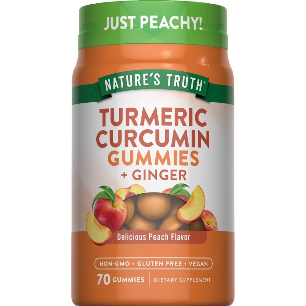 Turmeric & Ginger Vegan Gummies – 70ct: Dietary Supplements,