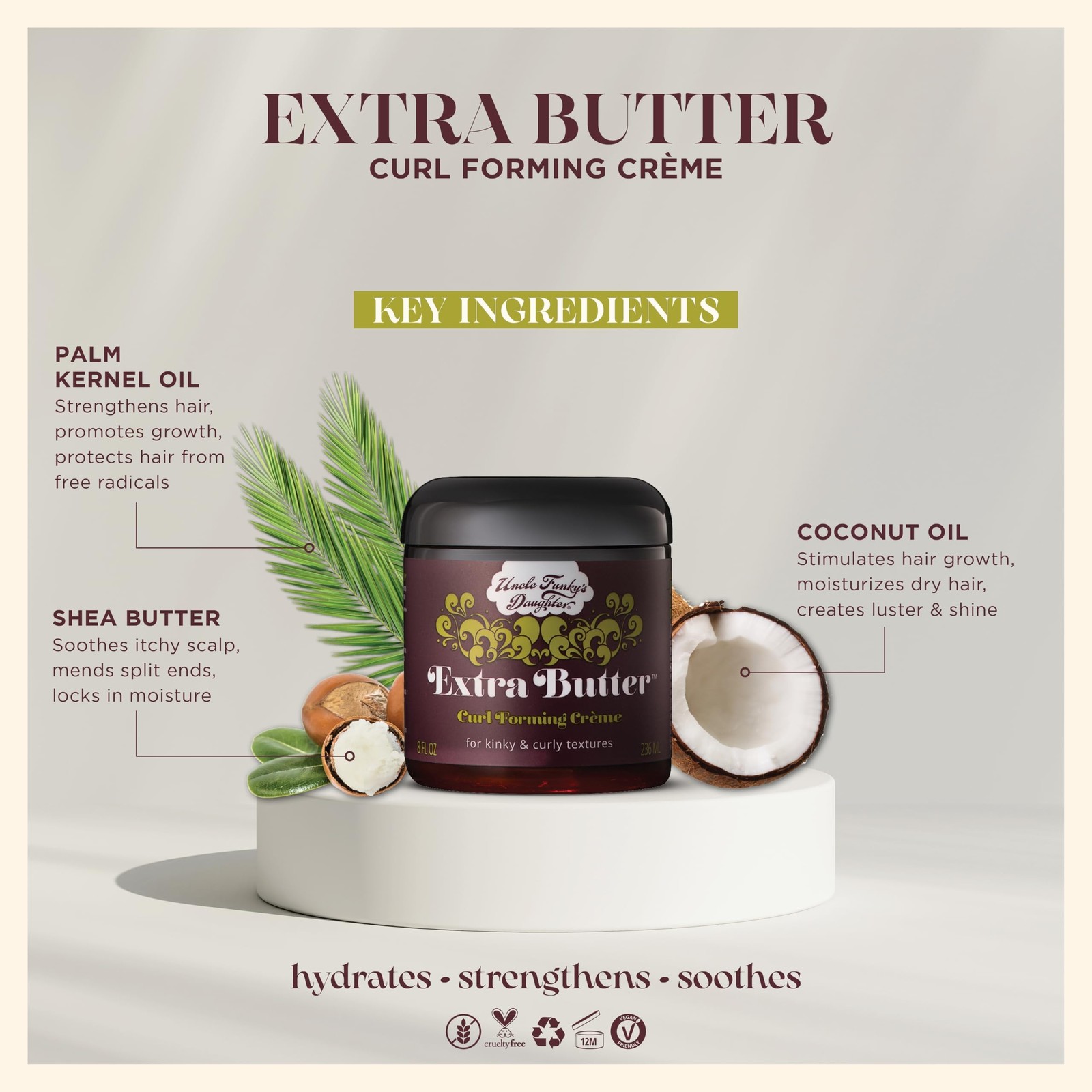 Extra Butter Curl Forming Creme, 8 oz 8 Ounce (Pack of 1)