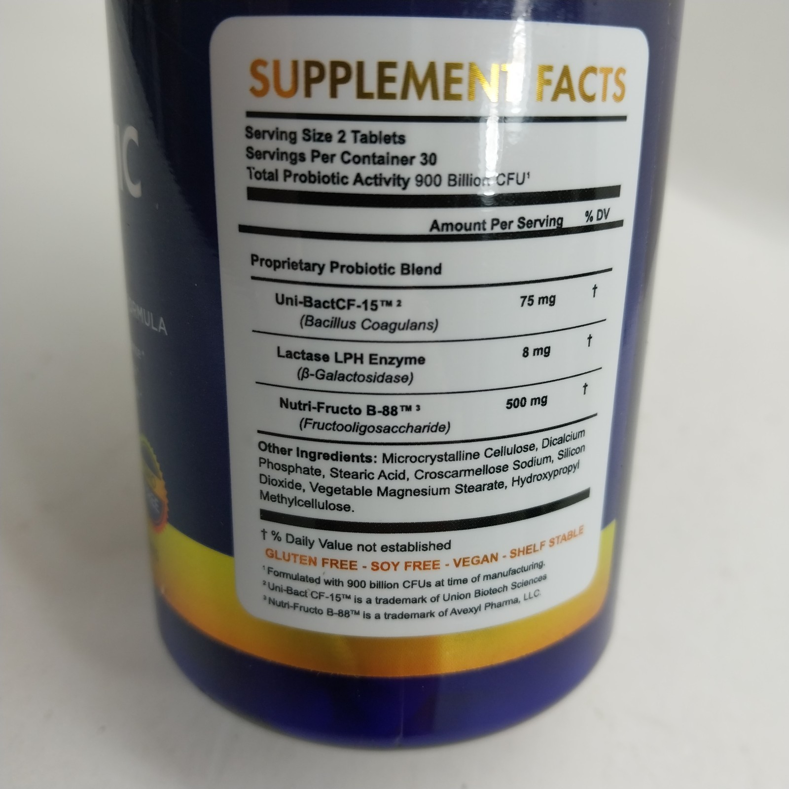 Probiotics for Women and Men – with Lactase Enzyme and Prebiotic Fiber Digestion