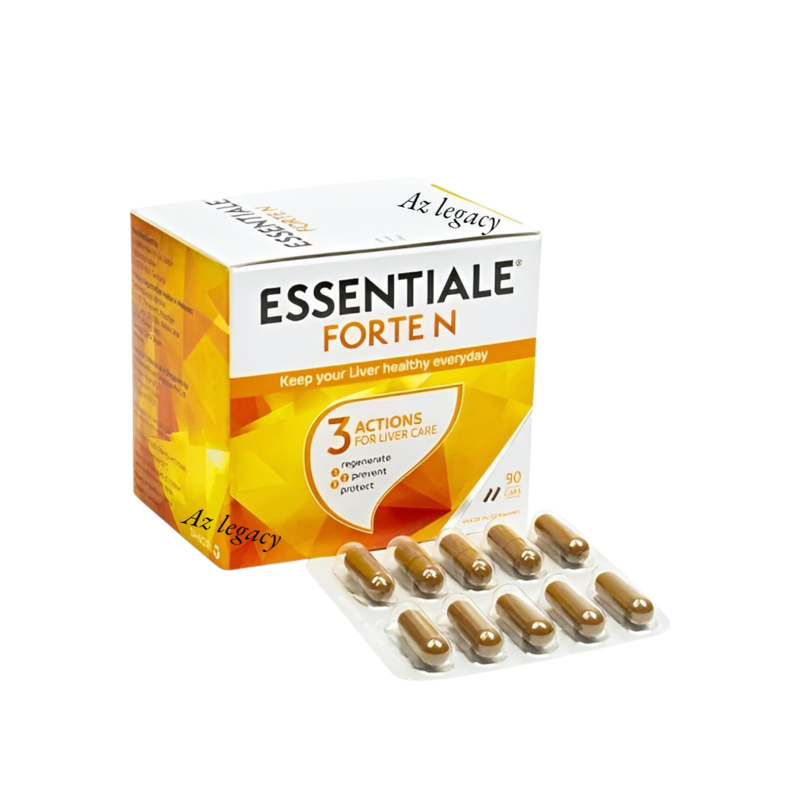BUY 2 FREE 1 Essentiale Forte N Liver Detox & Liver Tonic Supplement 90s