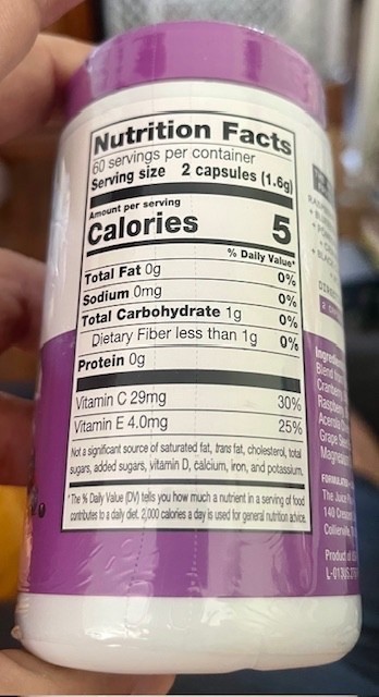 Juice Plus+ Essentials BERRY BLEND Fruit & Veg Juice Powder (120 Caps) – 01/27!