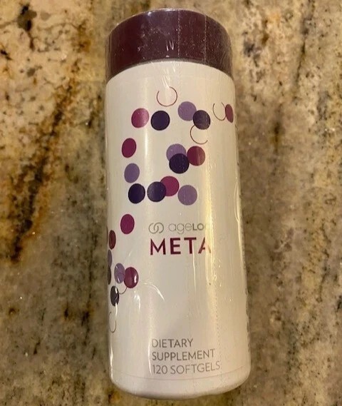 Nu Skin Pharmanex ageLOC Meta 120 Softgels Metabolism NEW SEALED Exp 12/28
