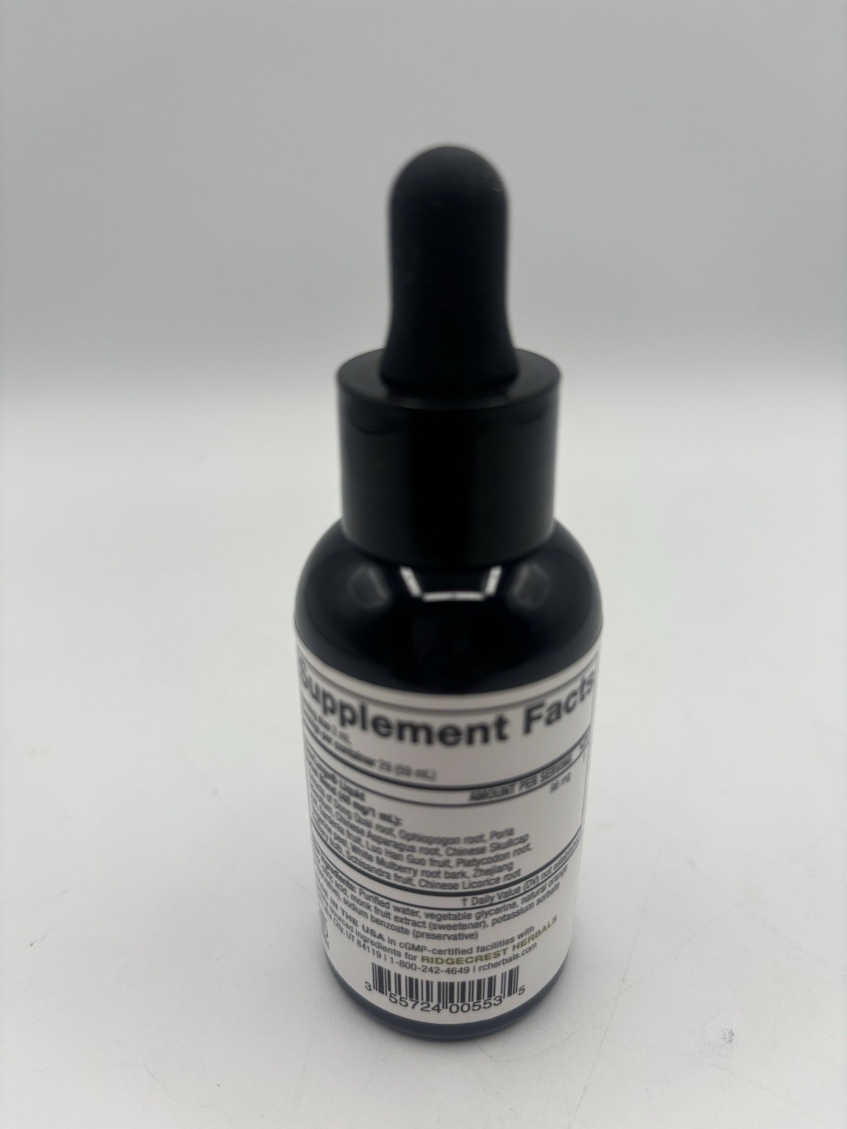 Ridgecrest Herbals ClearLungs Liquid Herbal Wellness Supplement 2 fl. oz. sealed