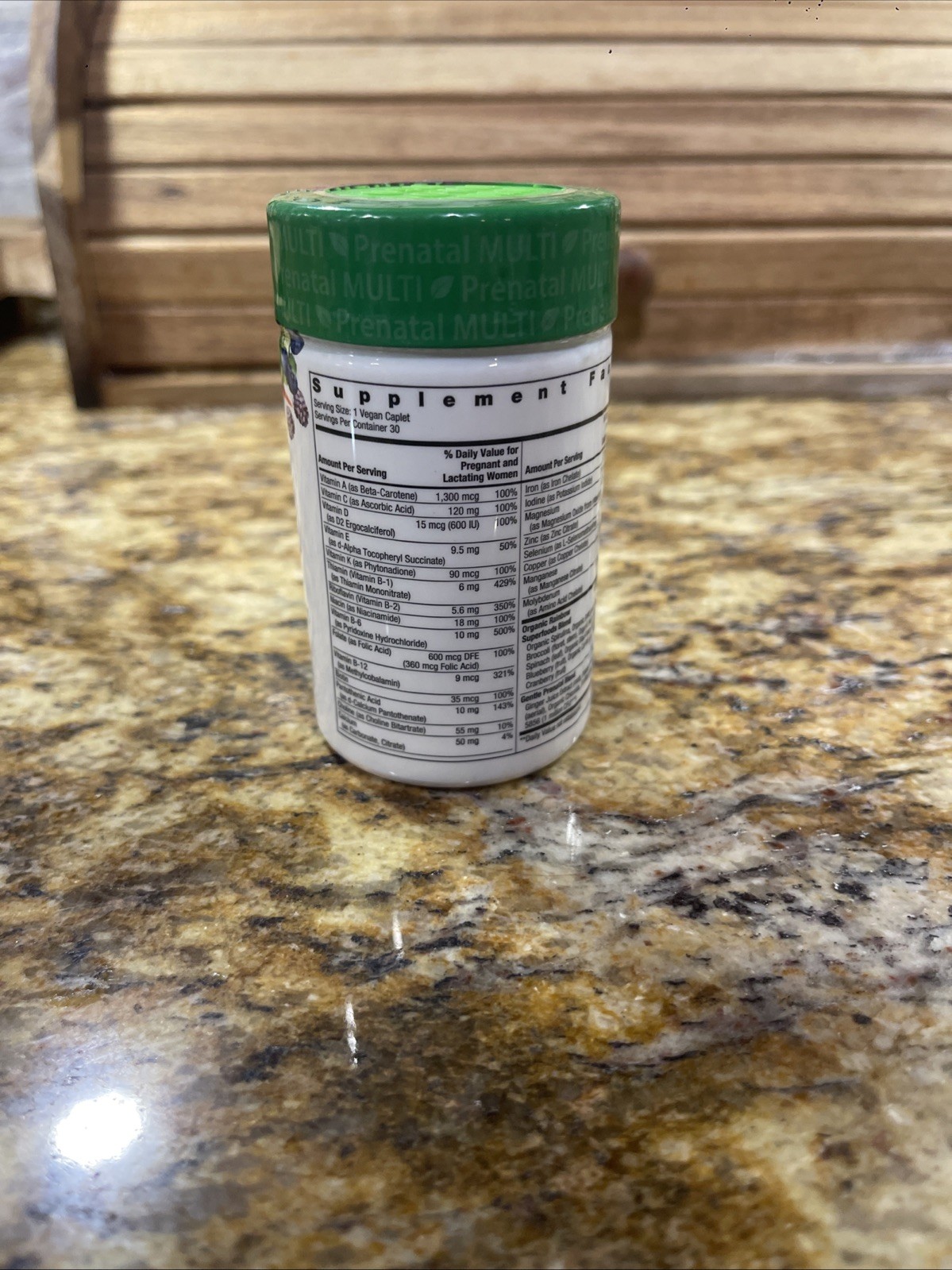 Rainbow Light Prenatal Multivitamin One + for 30 Count (Pack of 1), Green