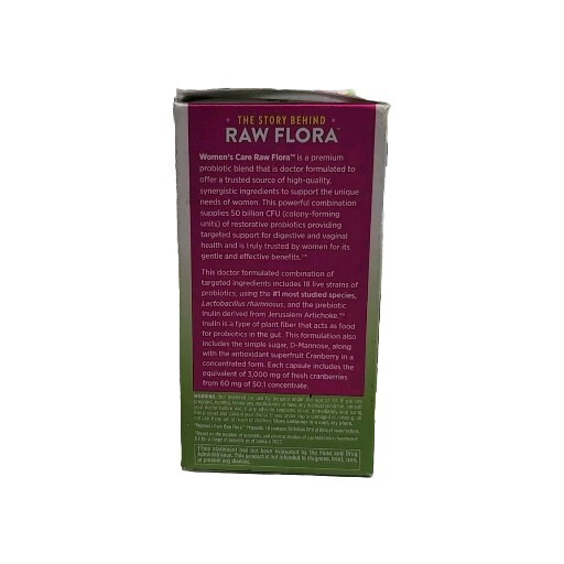 Nature’s Truth – Raw Flora Probiotic-18, 33 Capsules. Exp: 02/2026