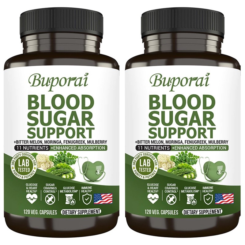 Blood Sugar Support 240pcs,Maintain Blood Sugar Levels,Metabolism,Protects Heart