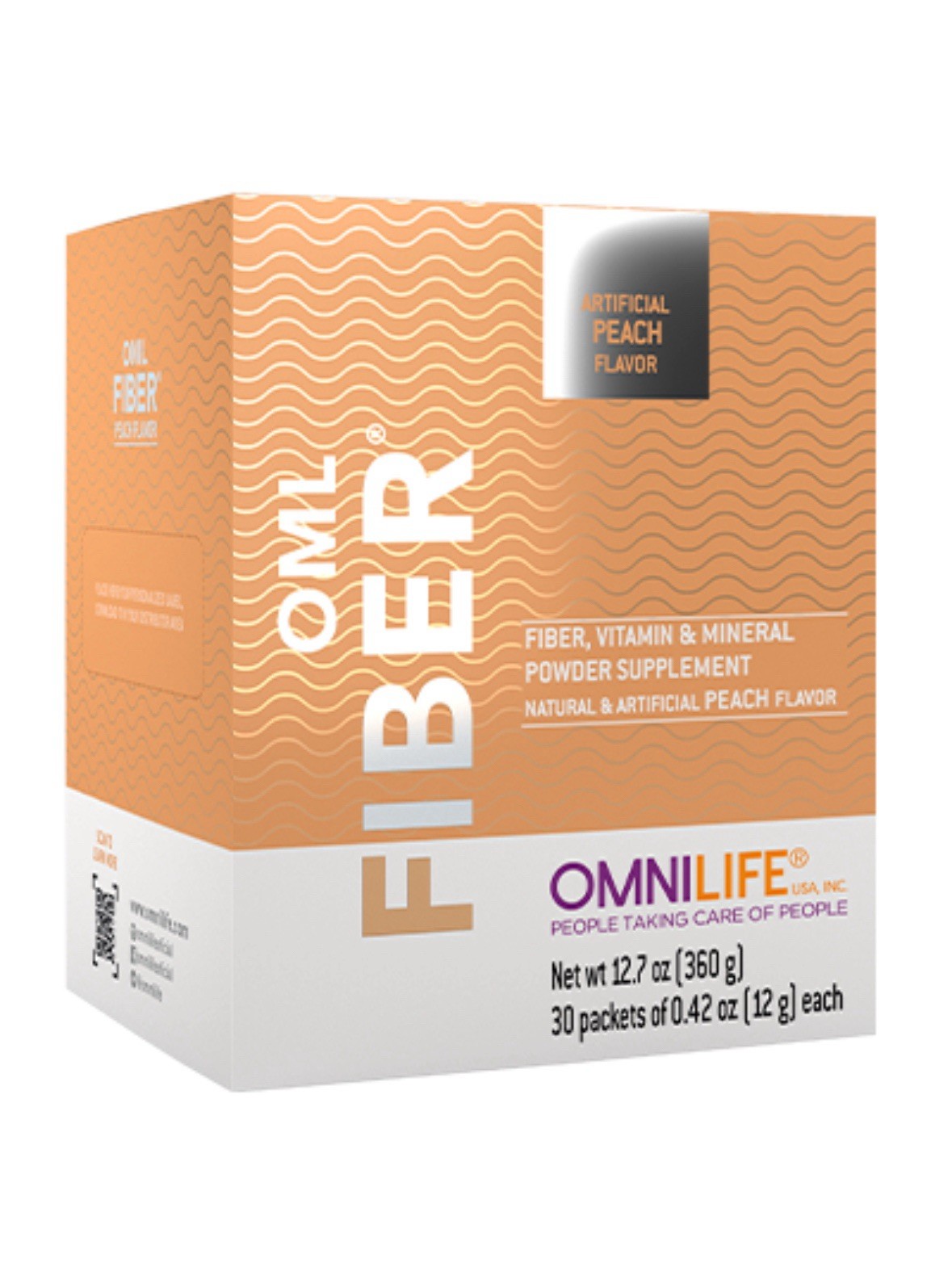 FIBER/FIBER’N PLUS | PEACH FLAVORED | 30 SACHET | *FREE SHIPPING*