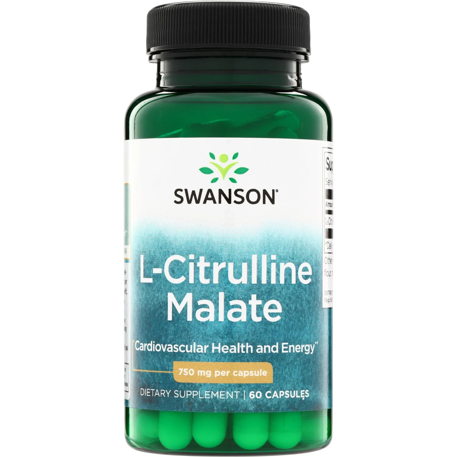 Swanson L-Citrulline Milate 750mg 60 Tablets BB 7/27 New