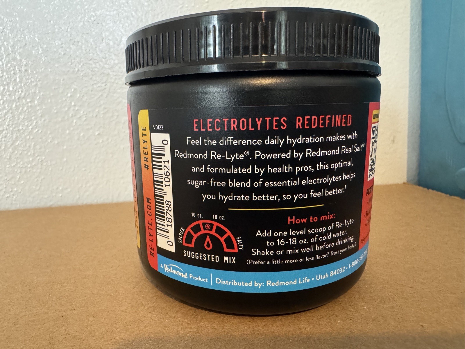 Redmond Re-Lyte Hydration Electrolyte Mix Strawberry Lemonade 60 Servings NEW!
