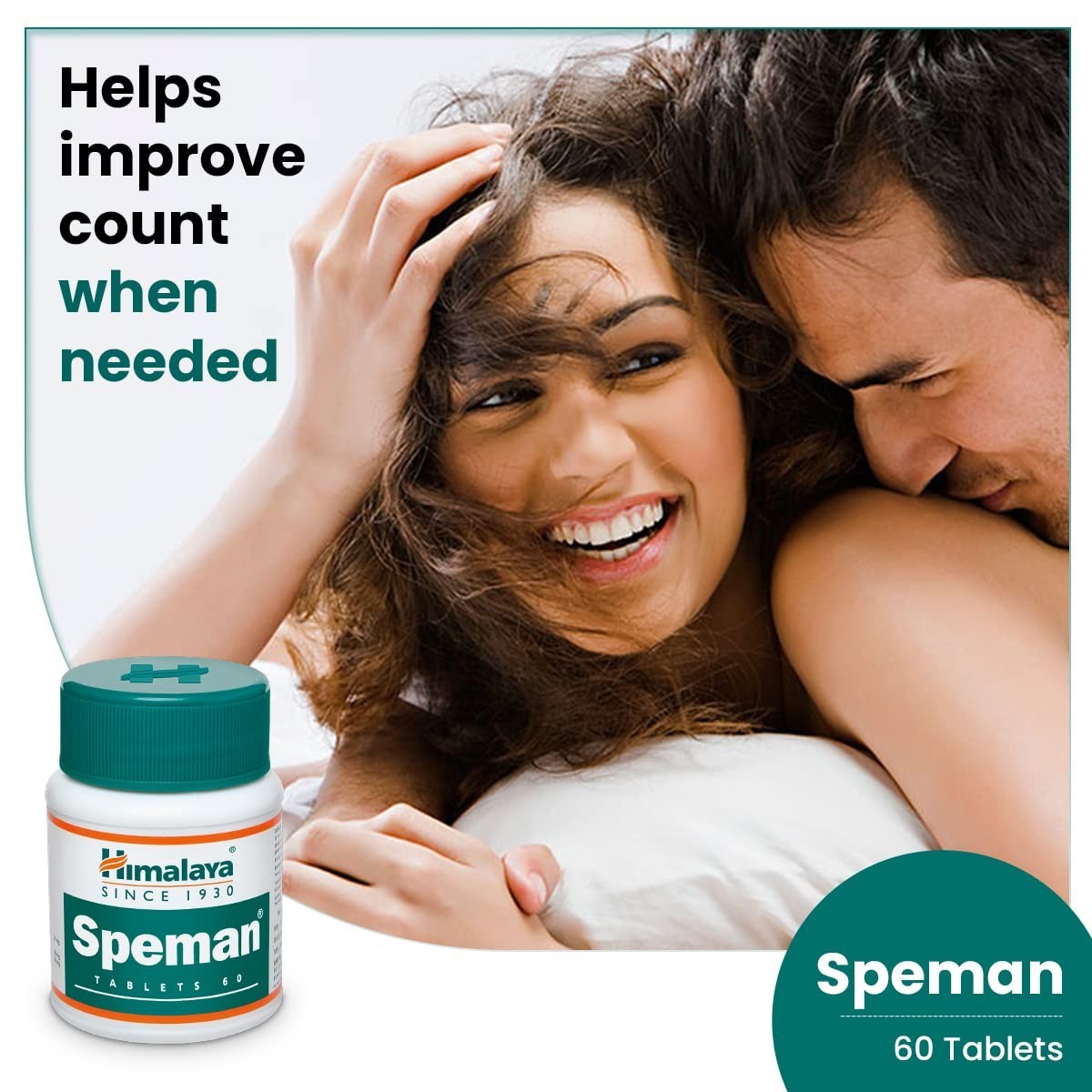 3x Himalaya Speman 60 Tablets Herbal Supplement Fast Shipping 180 Tabs
