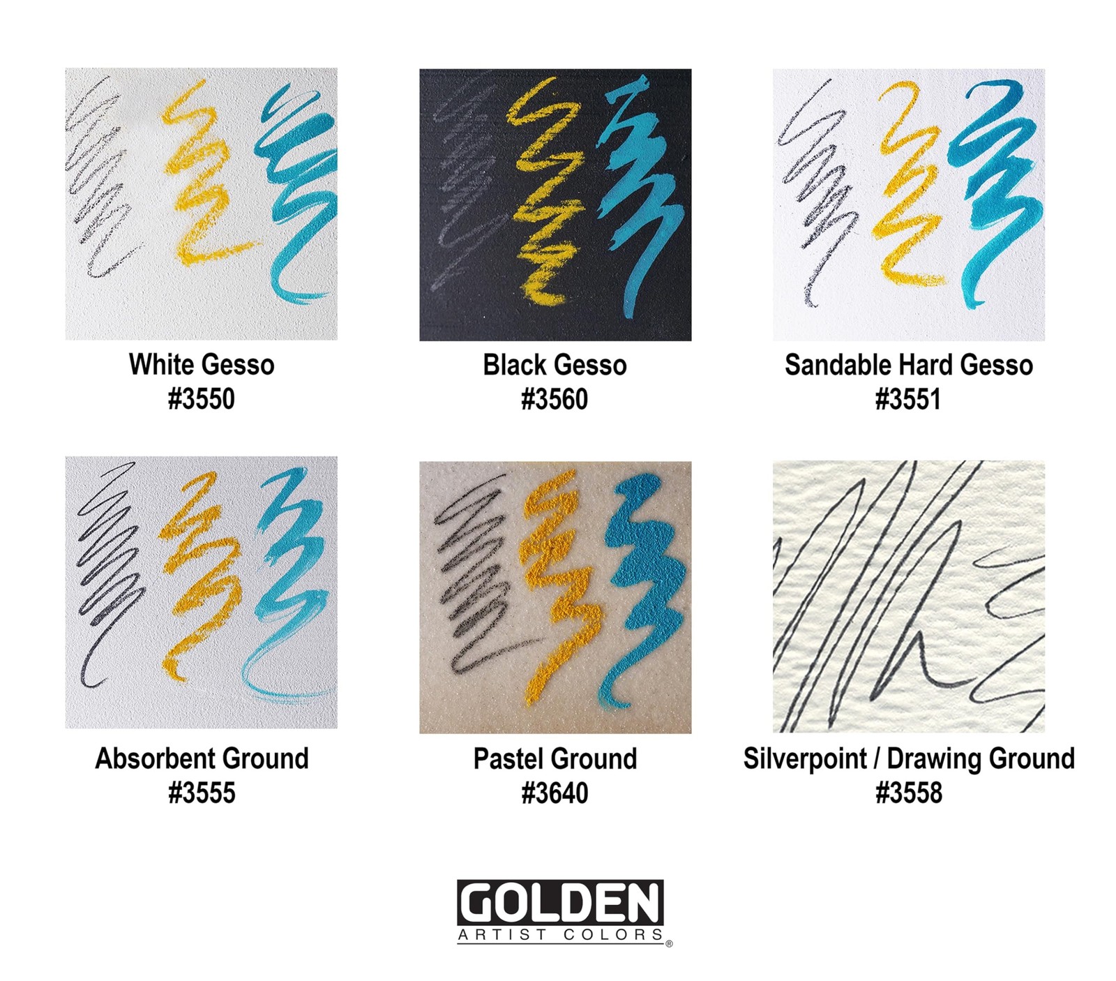 GOLDEN Absorbent Ground, 32 fl. oz. Jar, Professional Acrylic Ground, Semi-Op…