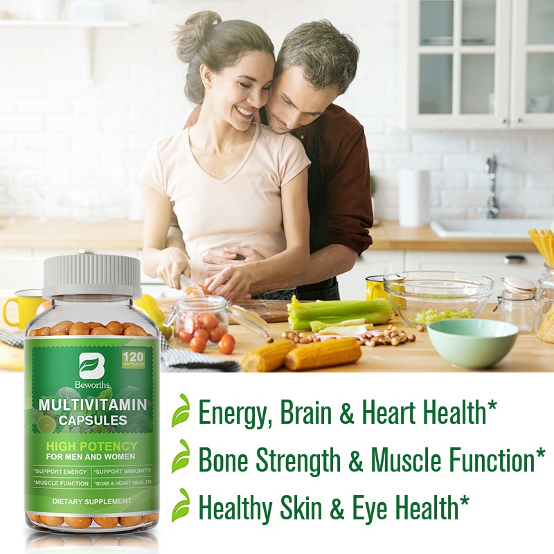 Multivitamin Highest Potency Daily Vitamins & Minerals Supplement 240Capsule