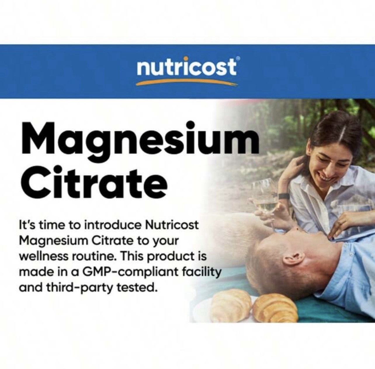 Nutricost Magnesium Citrate 420mg 120 Veggie Capsules Gluten Free Non-GMO