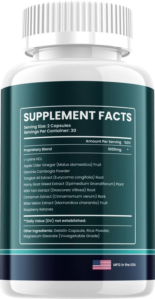 (3 Pack) Trimoryn Capsules – Advanced Formula Supplement Pills Daily Health