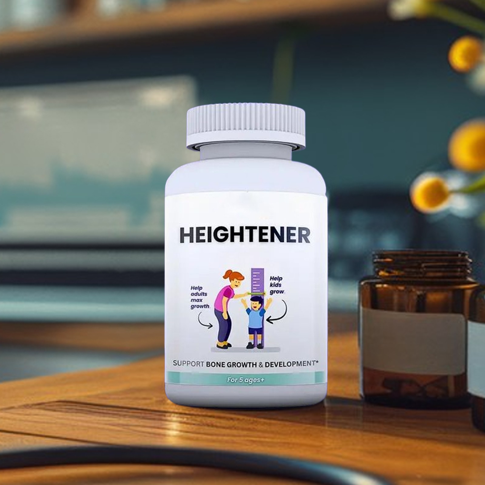 Natural Height Growth Supplement for Kids, Teens and Adults Support Bone Growth