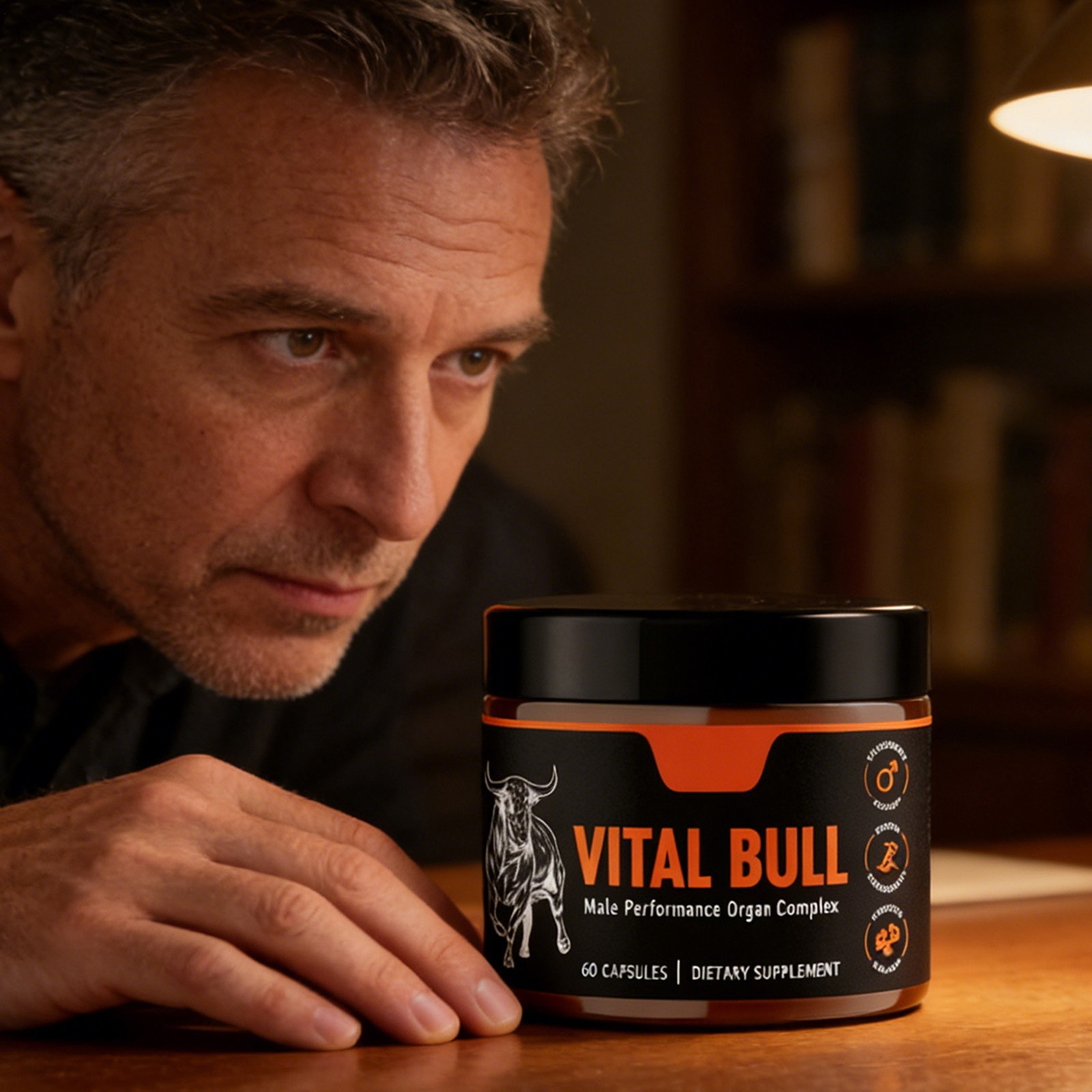 Men’s Daily Multi Nutrient Capsules, Whole Source Natural Dietary Supplement