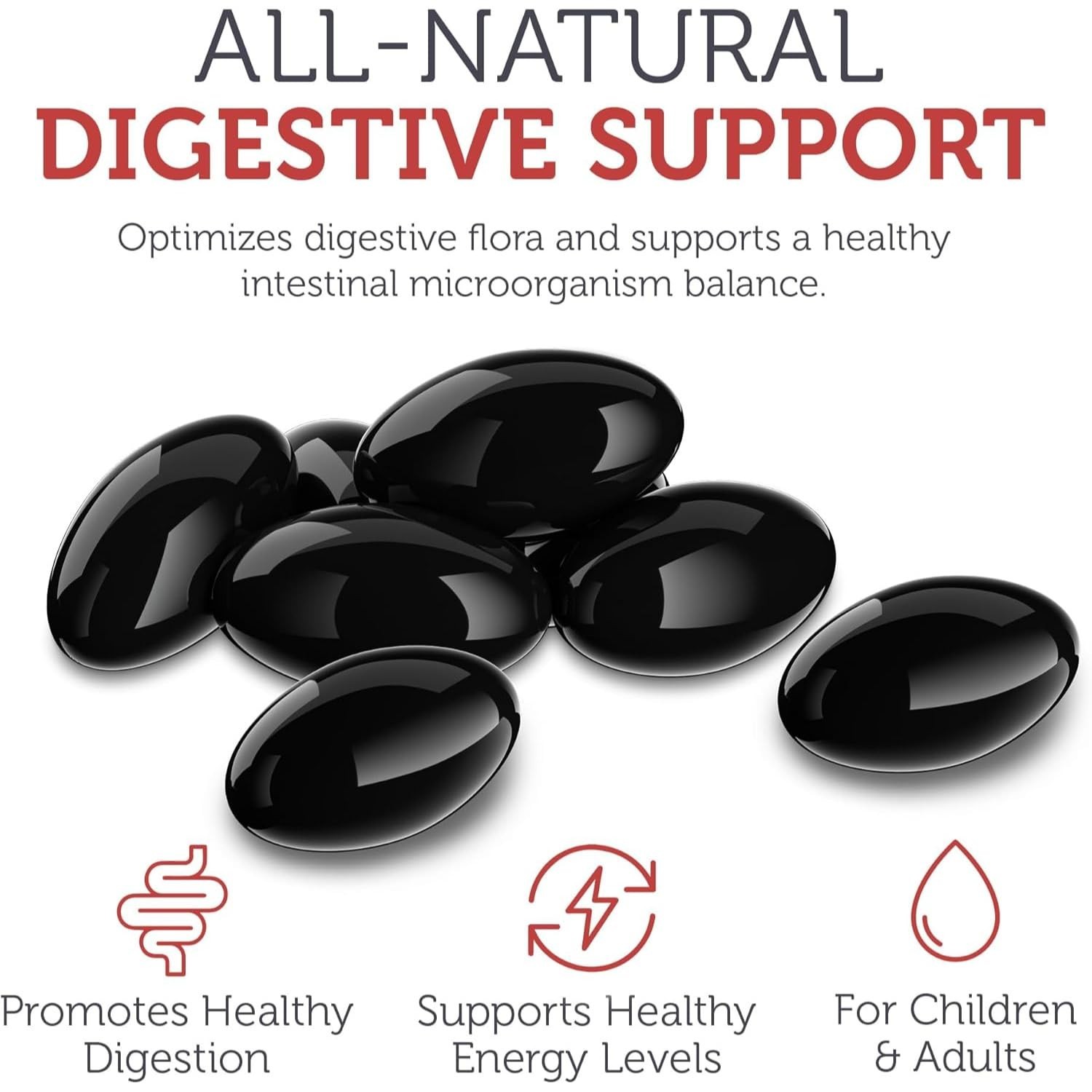 Intestinal Health Support Softgels – Wormwood & Clove for Digestive Balance – 90