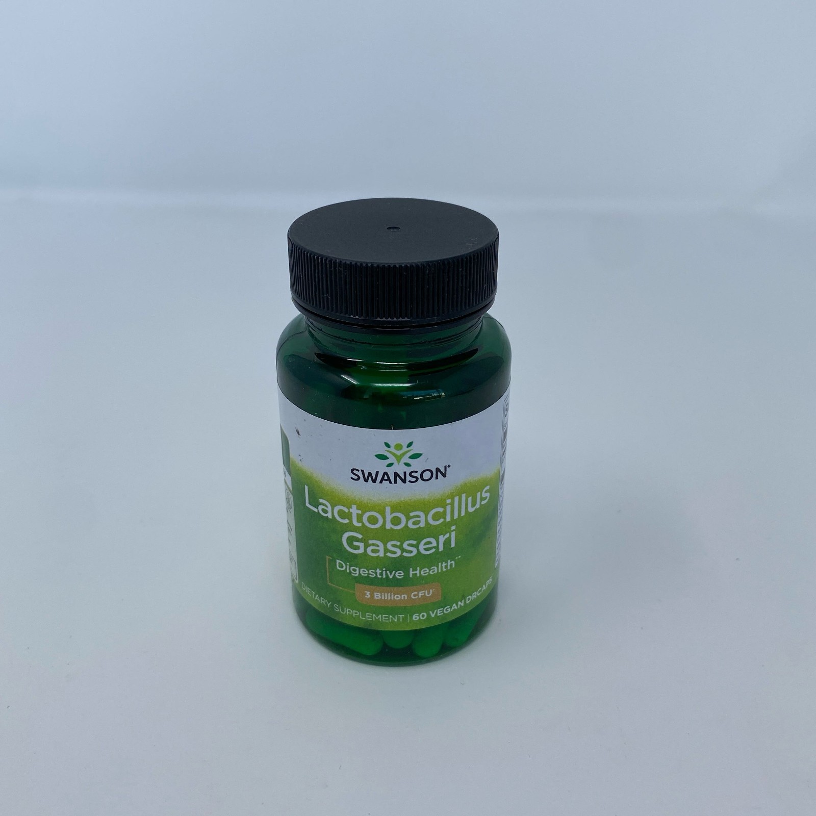 Swanson Lactobacillus Gasseri 3B CFU, 60 Veggie Caps, Green