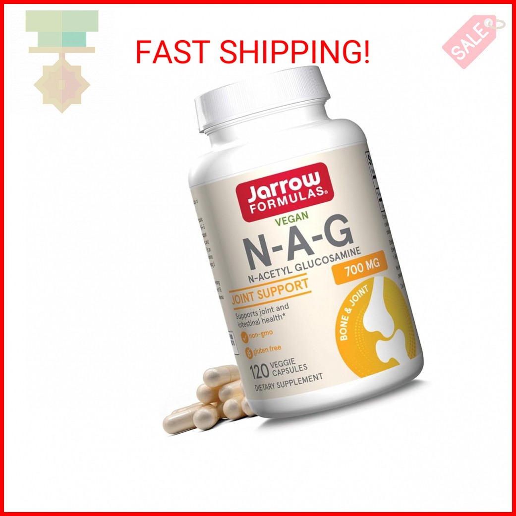 Jarrow Formulas N-A-G 700 mg, N-Acetyl Glucosamine, Acetylated Form of Glucosami