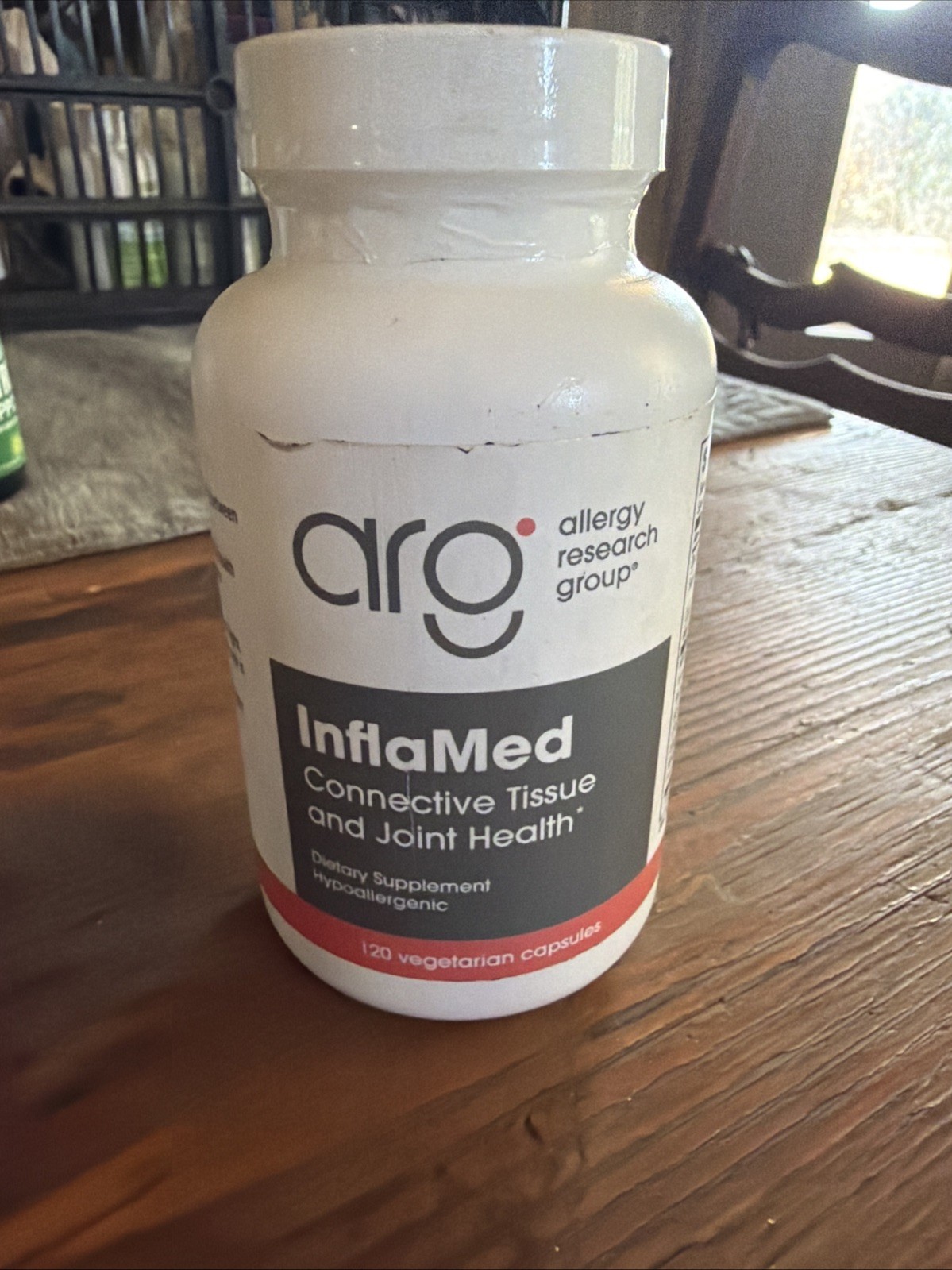 Allergy Research Group Inflamed 120 capsules EXP 12/2026