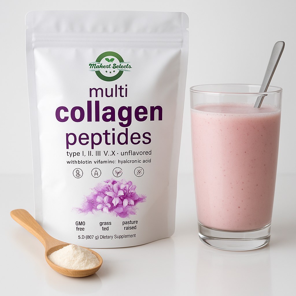 ( Pack Of 2 ) 2lb Premium Multi Collagen Peptides Powder | Skin, Hair, Nails