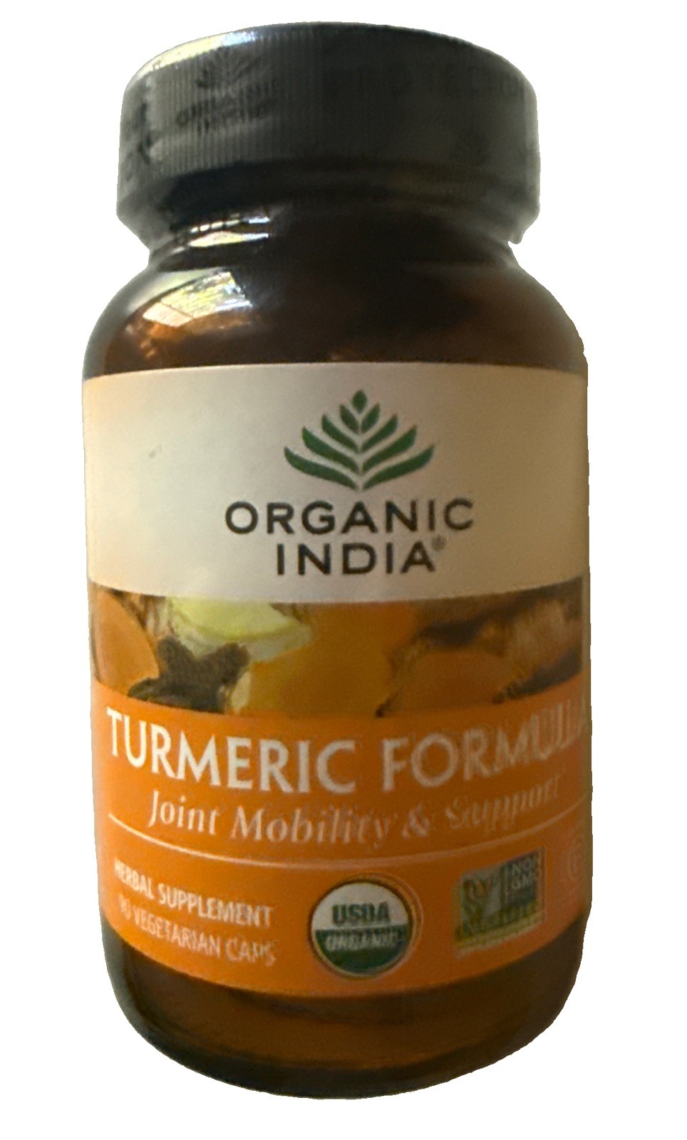 Organic India Turmeric Formula 90 Ct. Exp. 30 June 2028