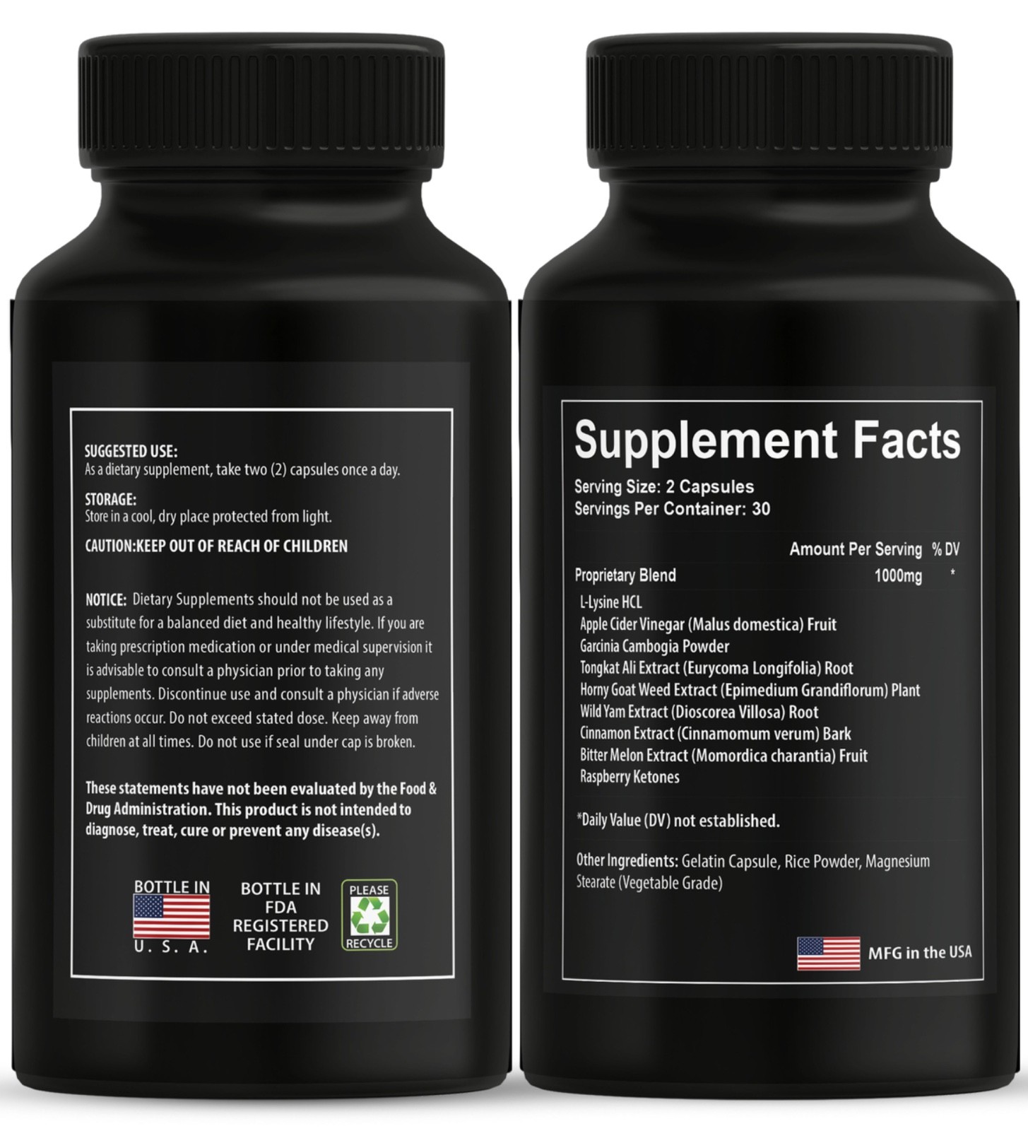 ( 2 Pack ) Brain Memory and Mood Support Supplement Pills Advanced Formula