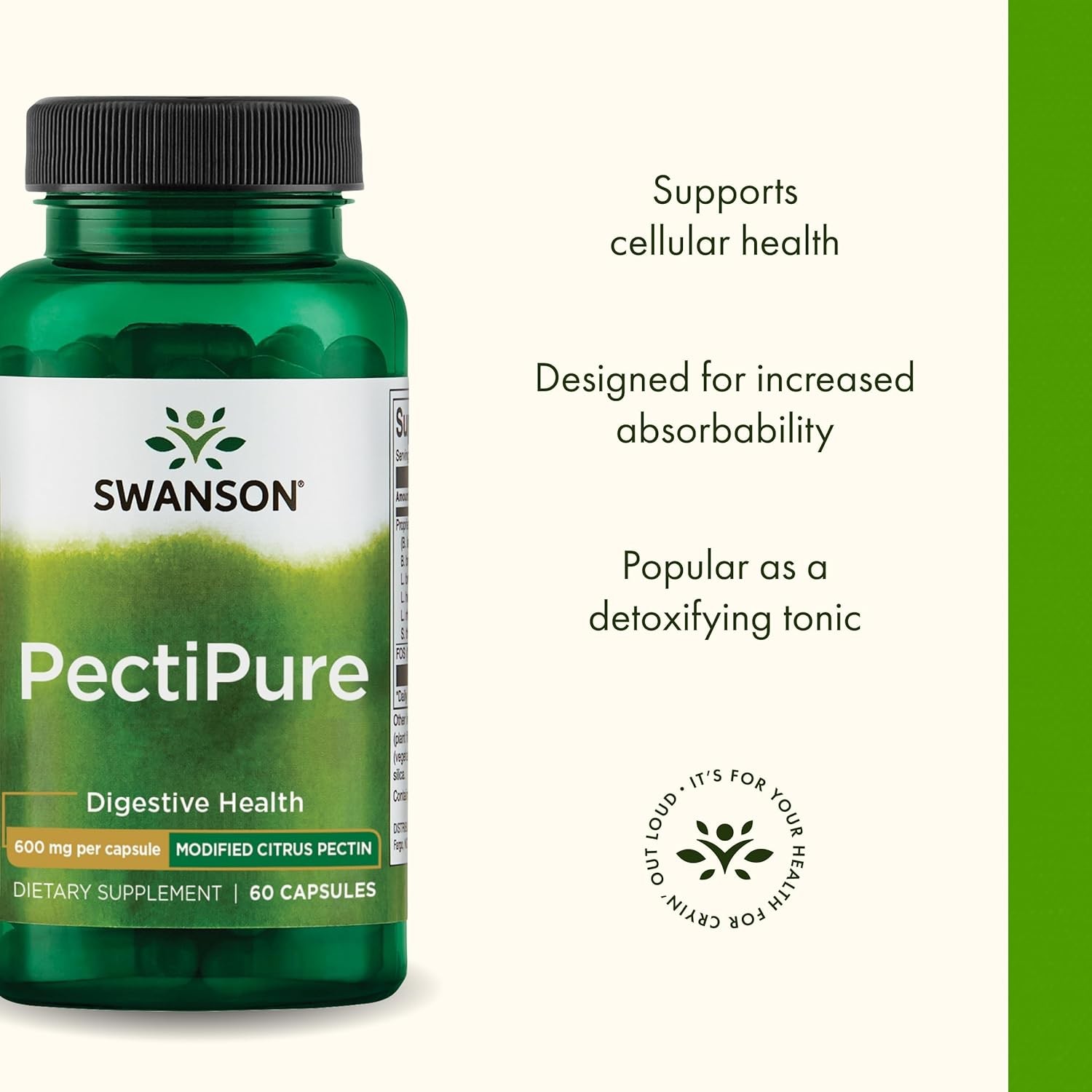 Swanson PectiPure Modified Citrus Pectin-Supports Digestive Health and Cellular