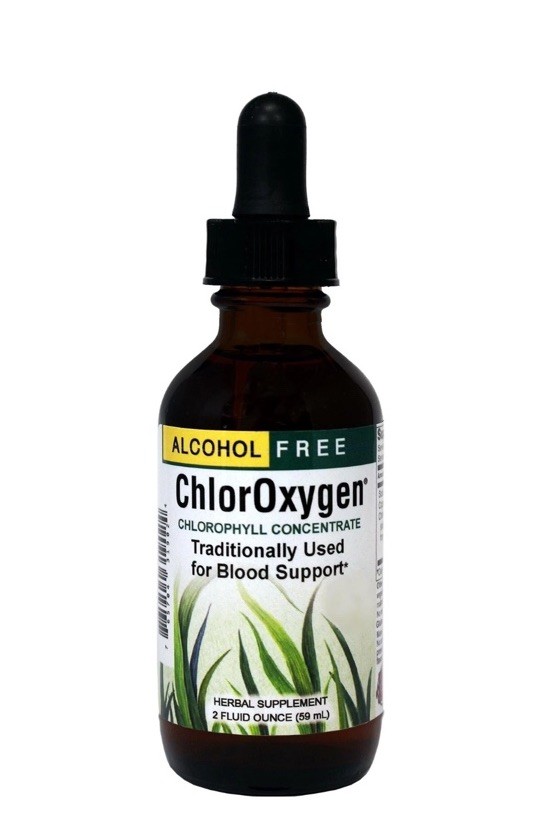 ChlorOxygen Chlorophyll Concentrate 2 oz. Exp 4/28. Lot Of 2