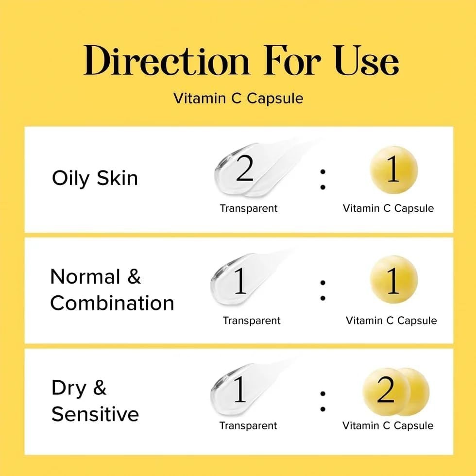 Deep Vitamin C Golden Capsule 100g | Moisturizer for Hydration, Brightening