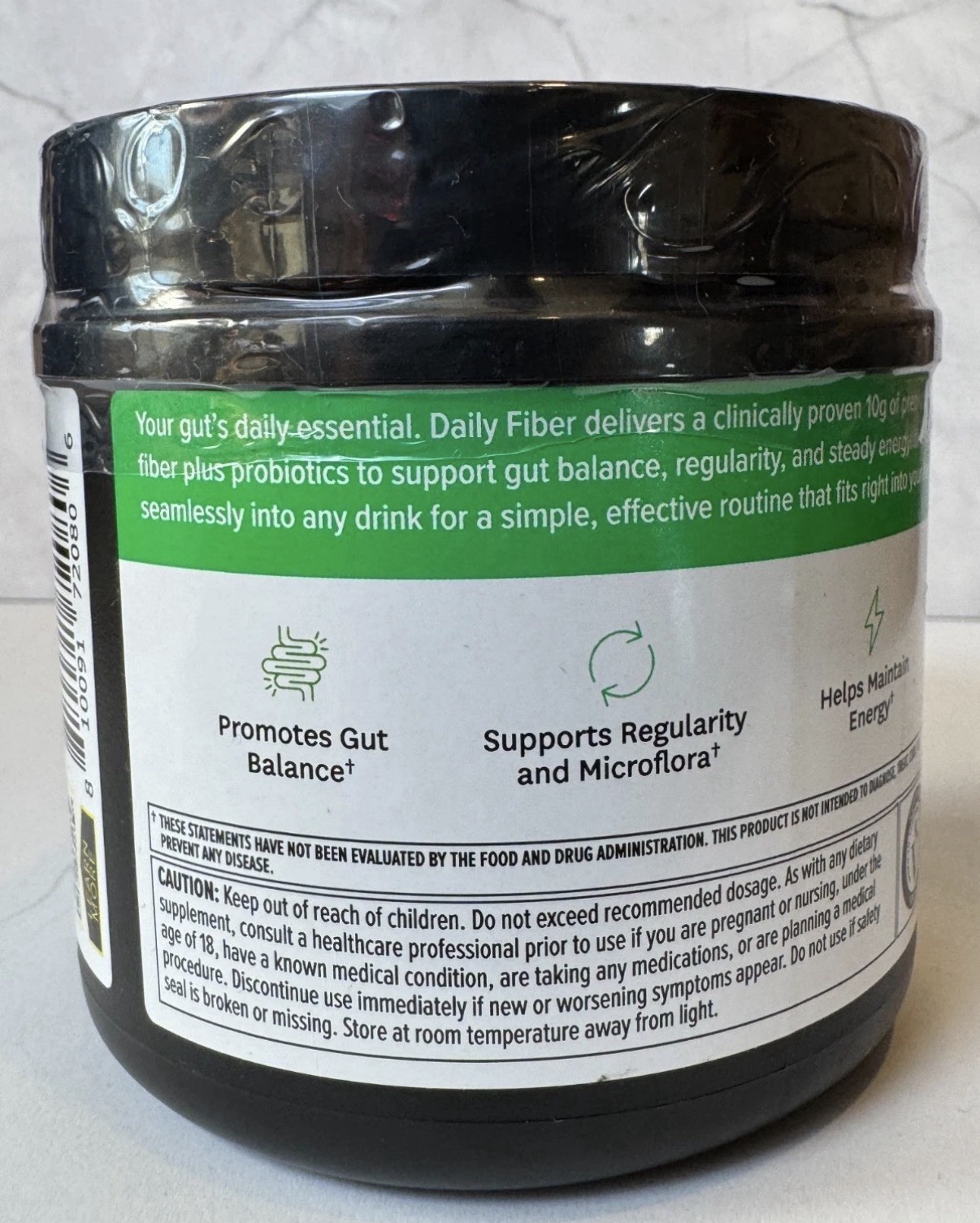 Zenwise Daily Prebiotic Fiber Probiotics Gut Support 5.29oz – New Factory Sealed
