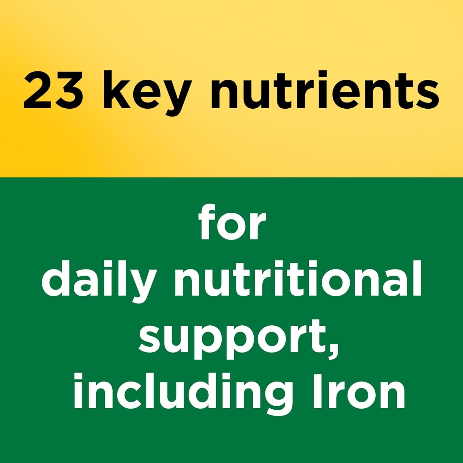 Nature Made Multivitamin Tablets with Iron, Multivitamin for Women and Men for D