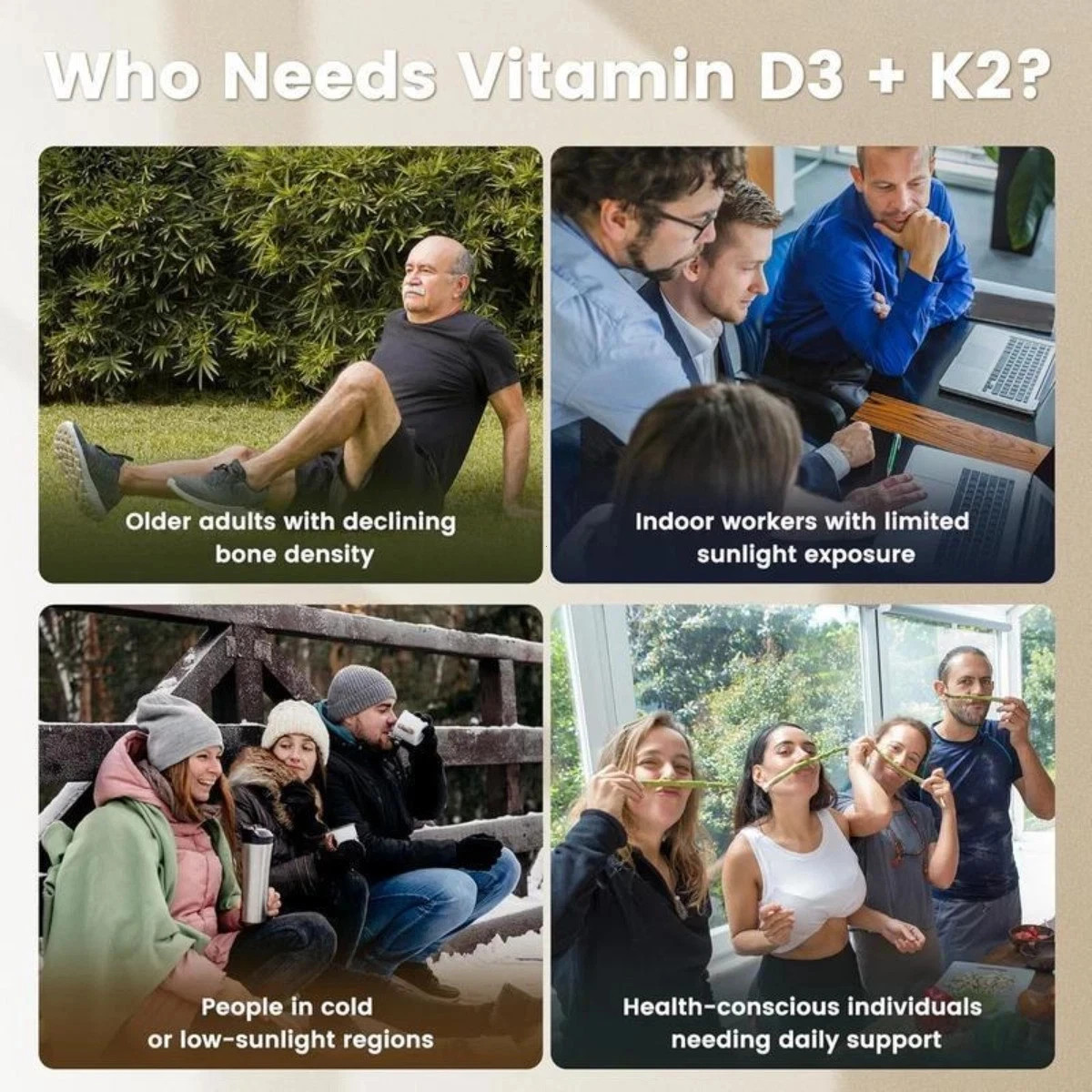 VEV Vitamin D3 Virgin 10000 300 K2 Coconut Oil Softgels, 2 In 1 Vitamins Supplem