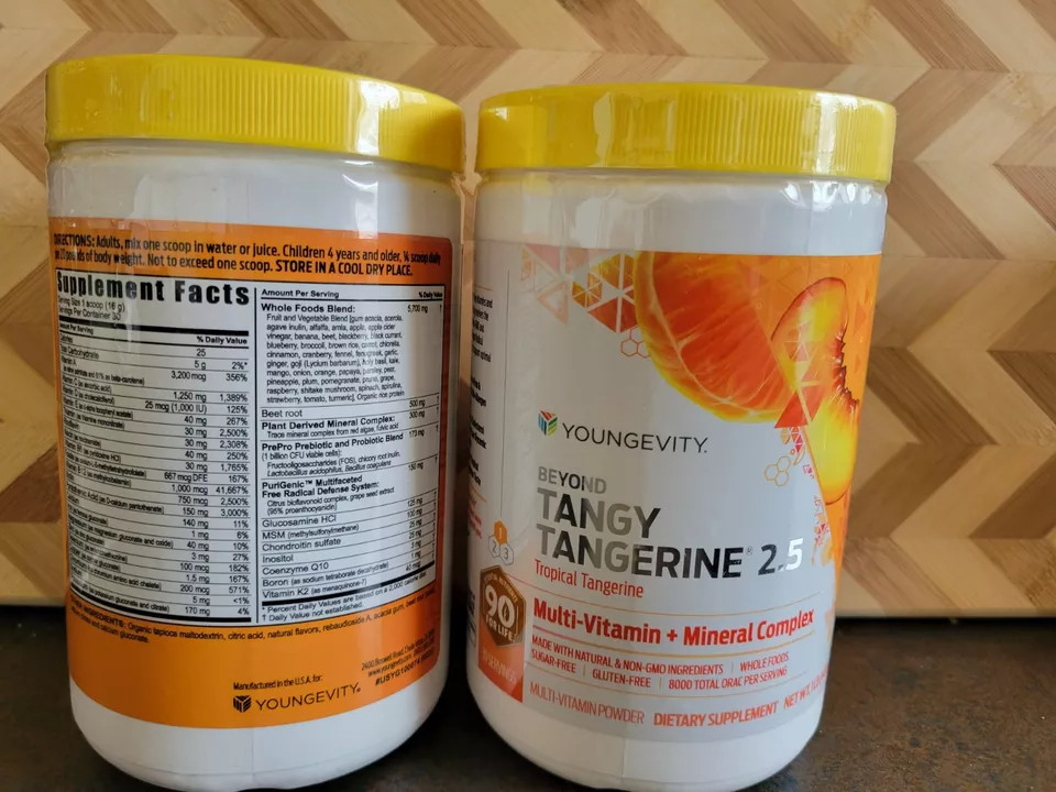 BEYOND TANGY TANGERINE 2.5 2PACK NEW | FASTEST SHIPPING | Buy More SAVE MORE