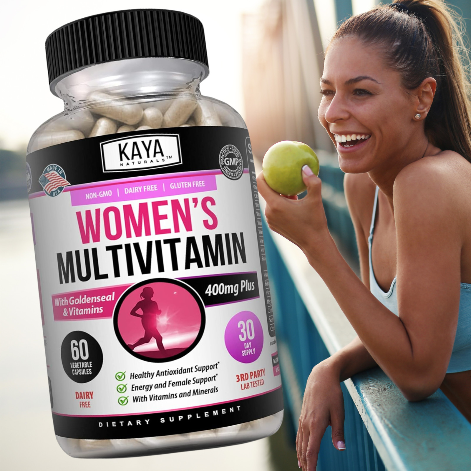 Womens Multivitamin & Multi-Mineral, Increase energy metabolism and vibrance