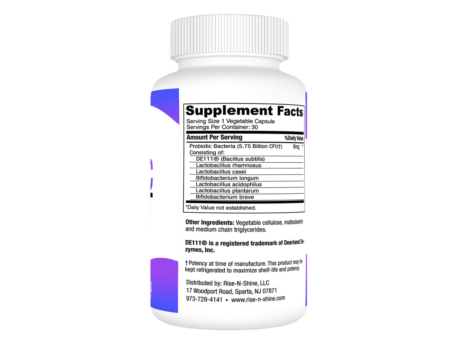 Probiotic Supplement — 5.75 Billion CFU Gut Health Digestive Support – FREE Ship
