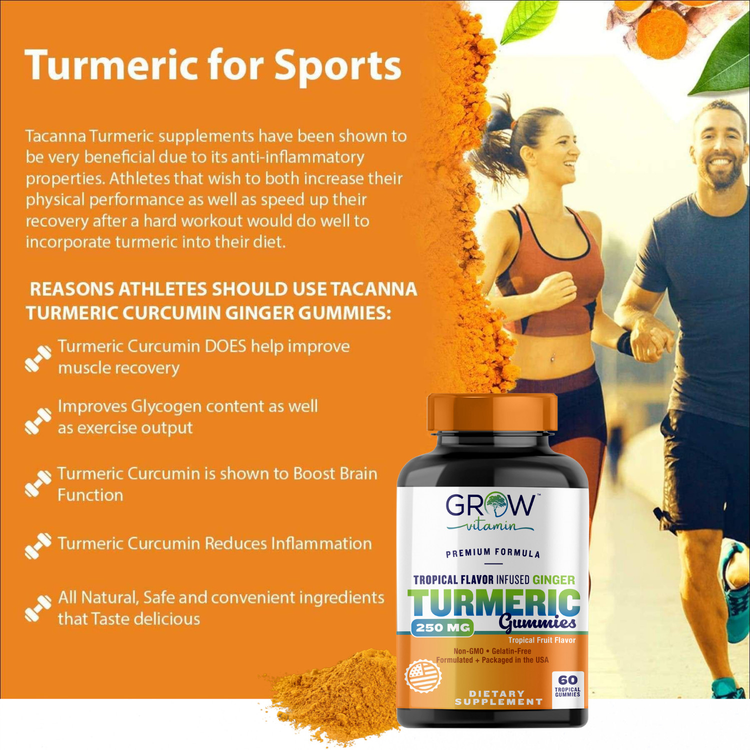 ✅ BEST EXTRA STRENGTH TURMERIC CURCUMIN GUMMIES ✅ EASY TO SWALLOW PREMIUM GUMMY