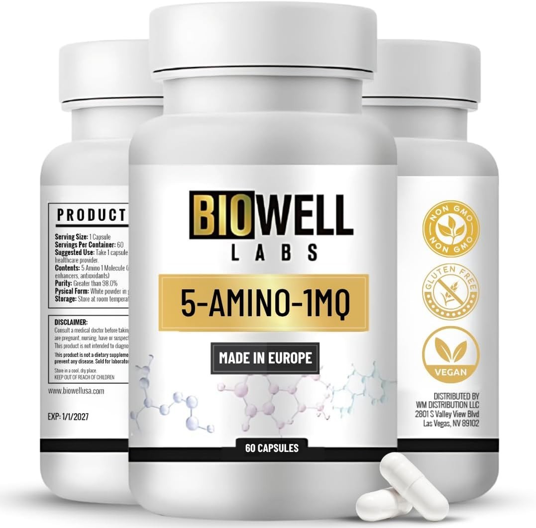 5A-1-Molecule (5 Amino 1mq) 50mg – Pure NNMT Inhibitor Peptide Supplement