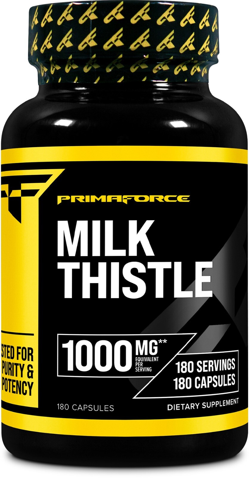 Primaforce Milk Thistle 180 Capsules 1000mg Equivalent – 4:1 Extract