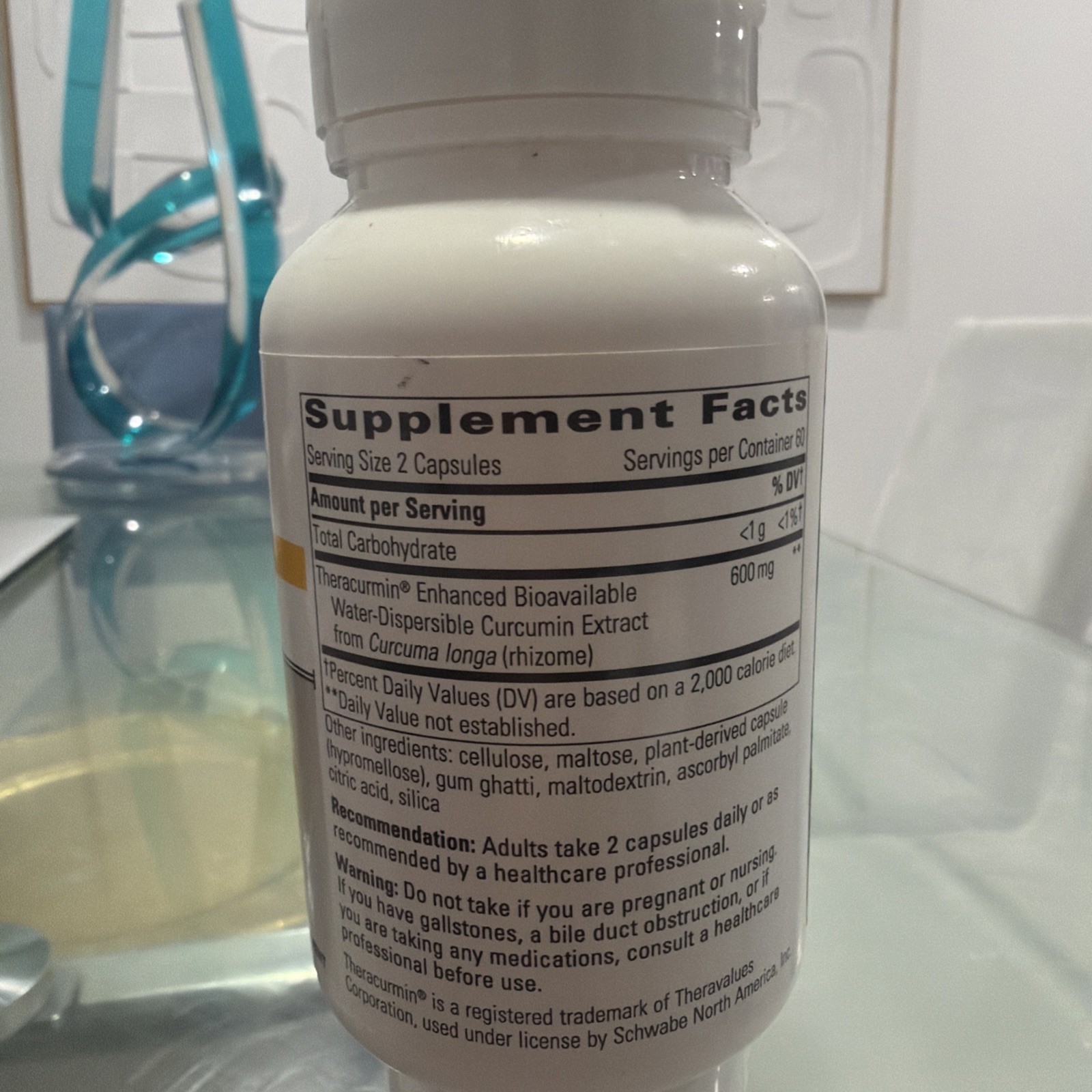Integrative Therapeutics Theracurmin HP 120 Capsules LARGE BOTTLE NEW