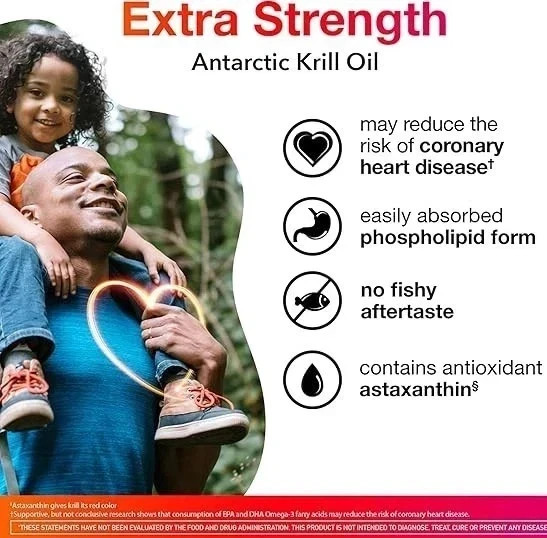 2 Pack – MegaRed Omega-3 Fish Oil + Krill Oil 500mg | 80 Softgel Each Best sale
