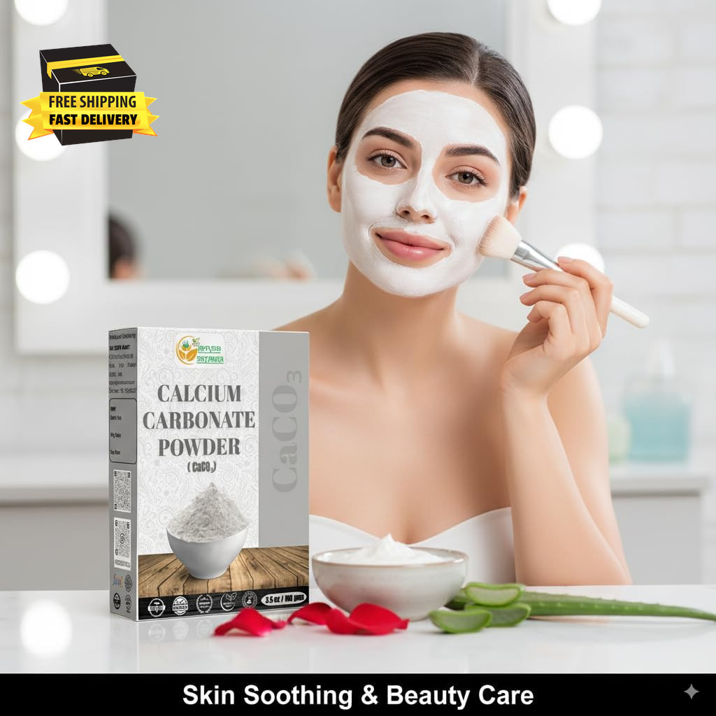 Calcium Carbonate Powder Food Grade Calcium Supplement for Cooking and Baking, A