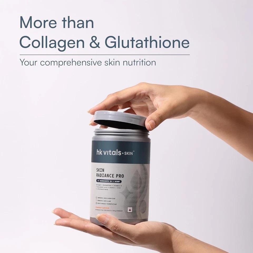 HK Vitals Collagen 300g – Skin Radiance Pro with Glutathione & Biotin S508