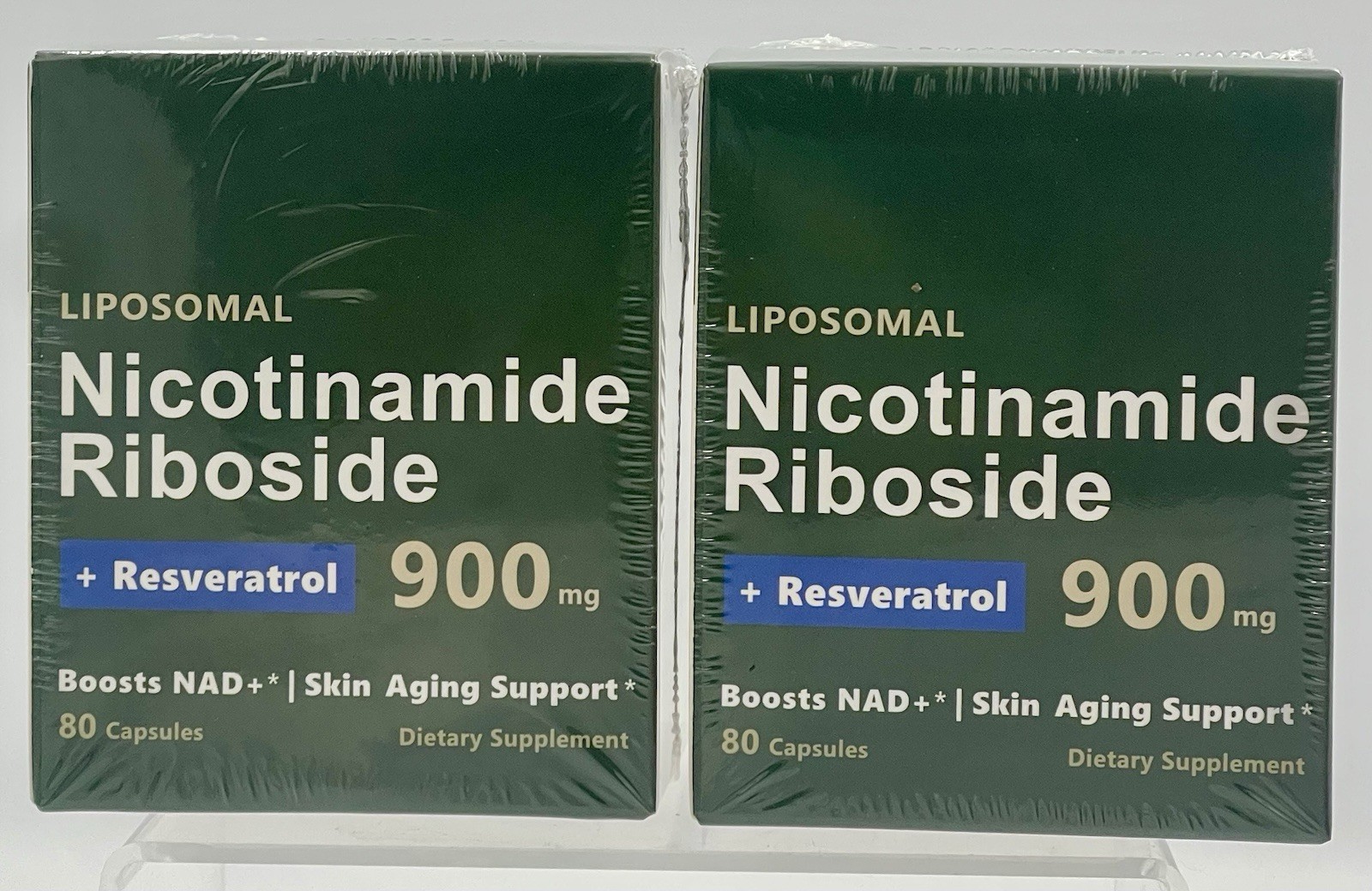 Lot of 3 Liposomal NAD+ Nicotinamide Riboside 900mg & Resveratrol 80ct EXP 09/26