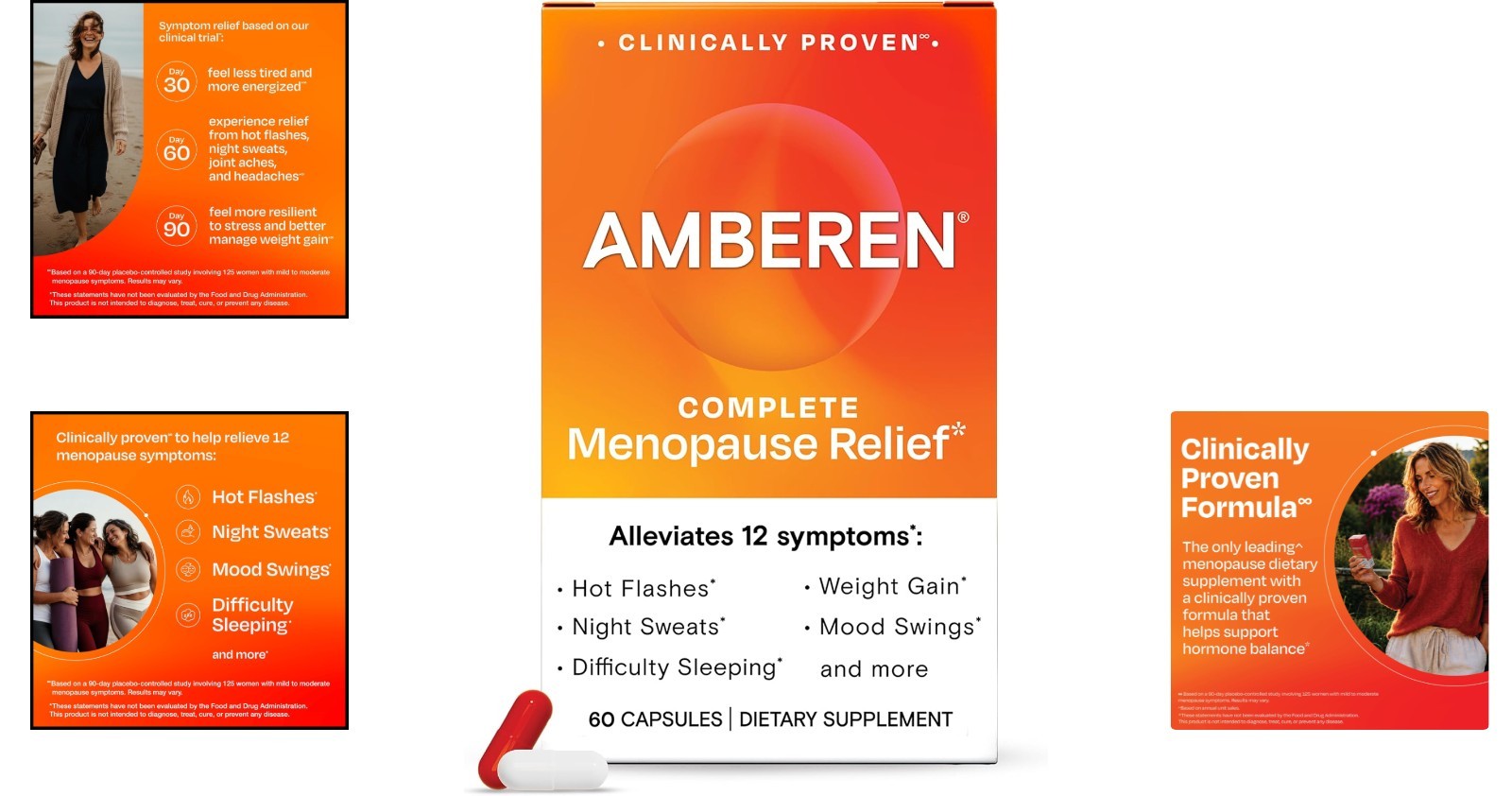 Clinically Proven Menopause Relief Supplement