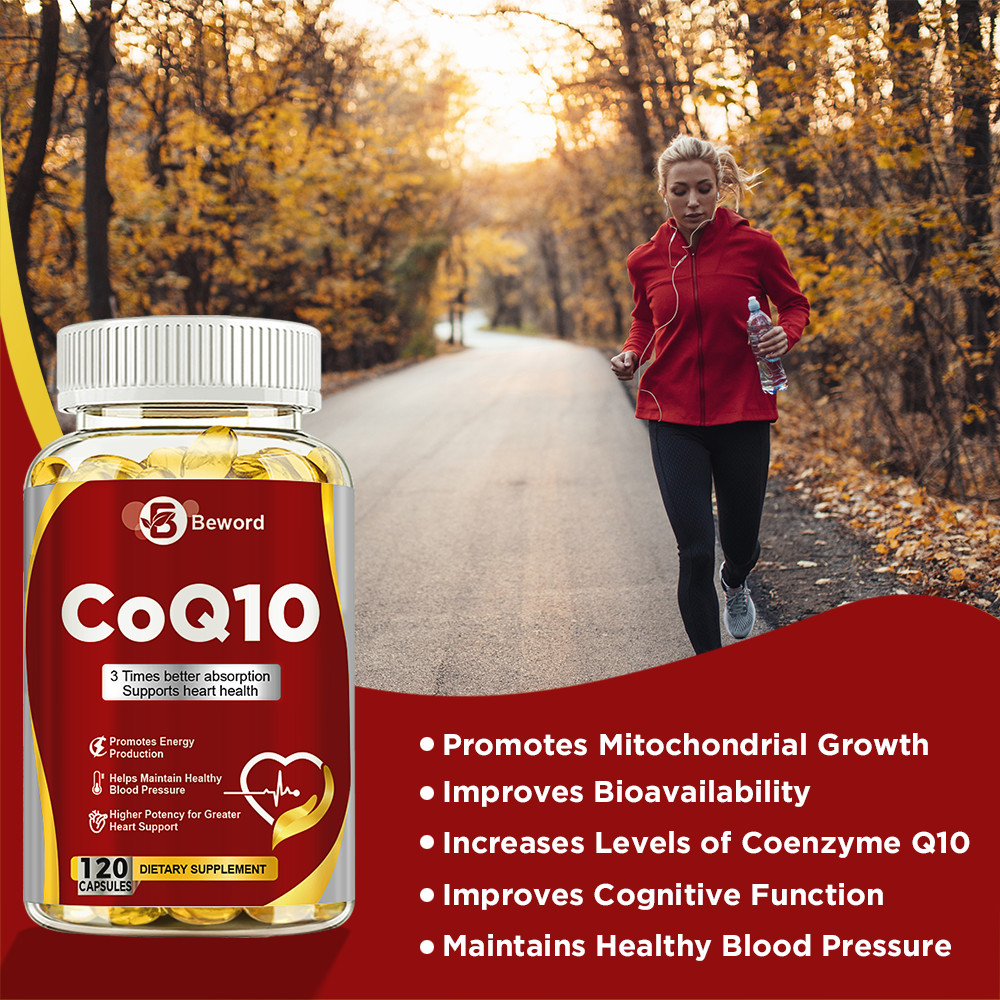 CoQ10 Coenzyme Q10 300mg 240 Capsules Heart Support NON GMO