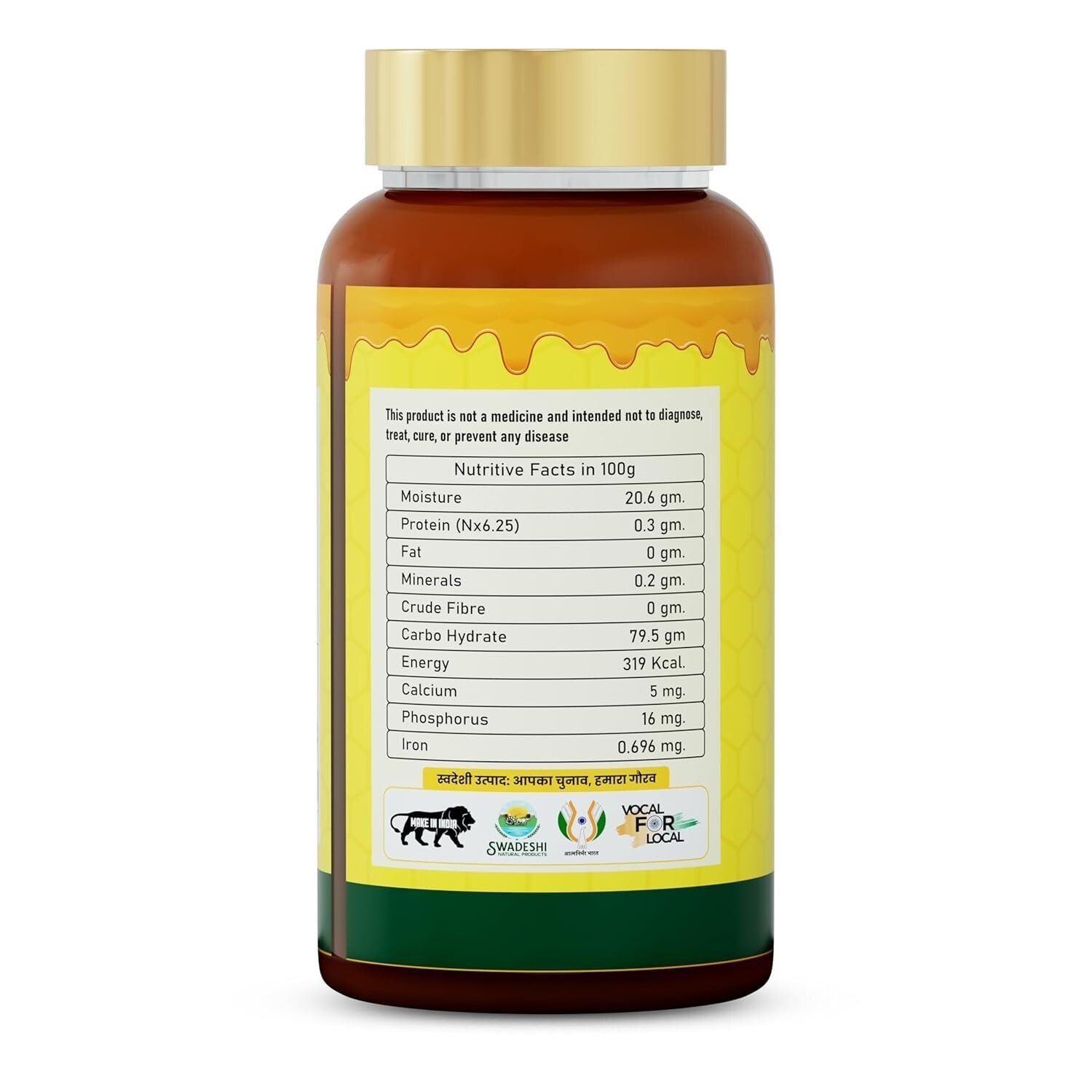Jeena Sikho Shuddh Prakritik Shahad (500gm)