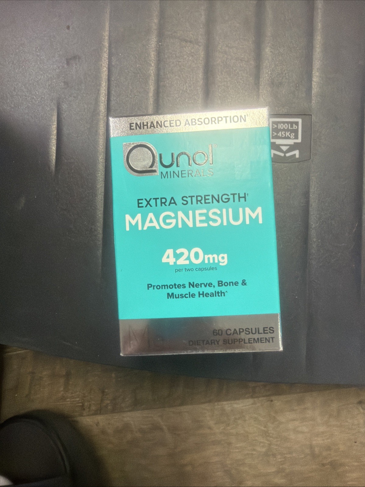 Qunol Xtra Strength Magnesium 420mg 120 Count