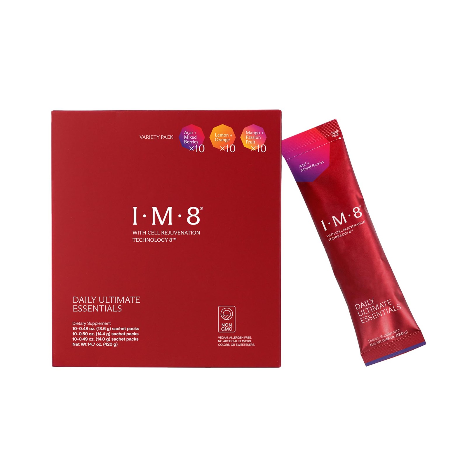 IM8 Daily Ultimate Essentials All-in-One Multivitamin 14.7 Ounce (Pack of 1)